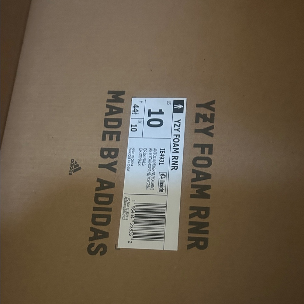adidas Foam Runner Marble Grey - Picture 5 of 5